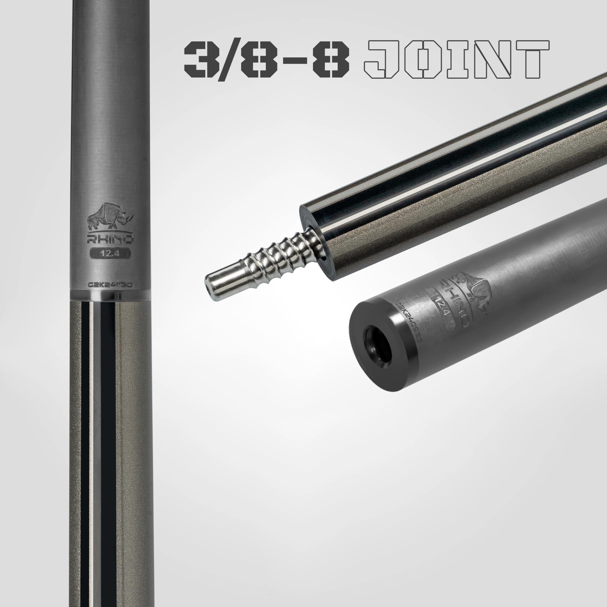 Amazon.co.jp: RHINO Nebula 2 プールキュー - チャコールグレー - 100