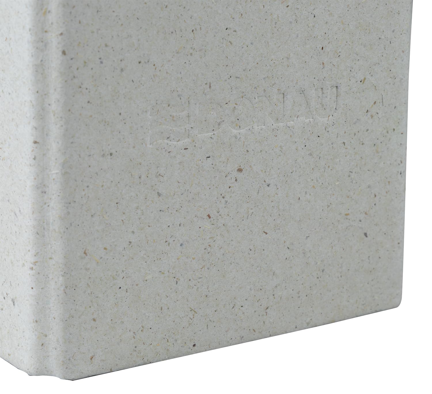 DONAU Raccoglitore vegano di alta qualità, ECO GRASS MAXI FSC/confezione da 10 cartelline in carta kraft/larghezza/DIN A4 8 cm, neutro chiaro/cartella portadocumenti per ufficio/raccoglitori