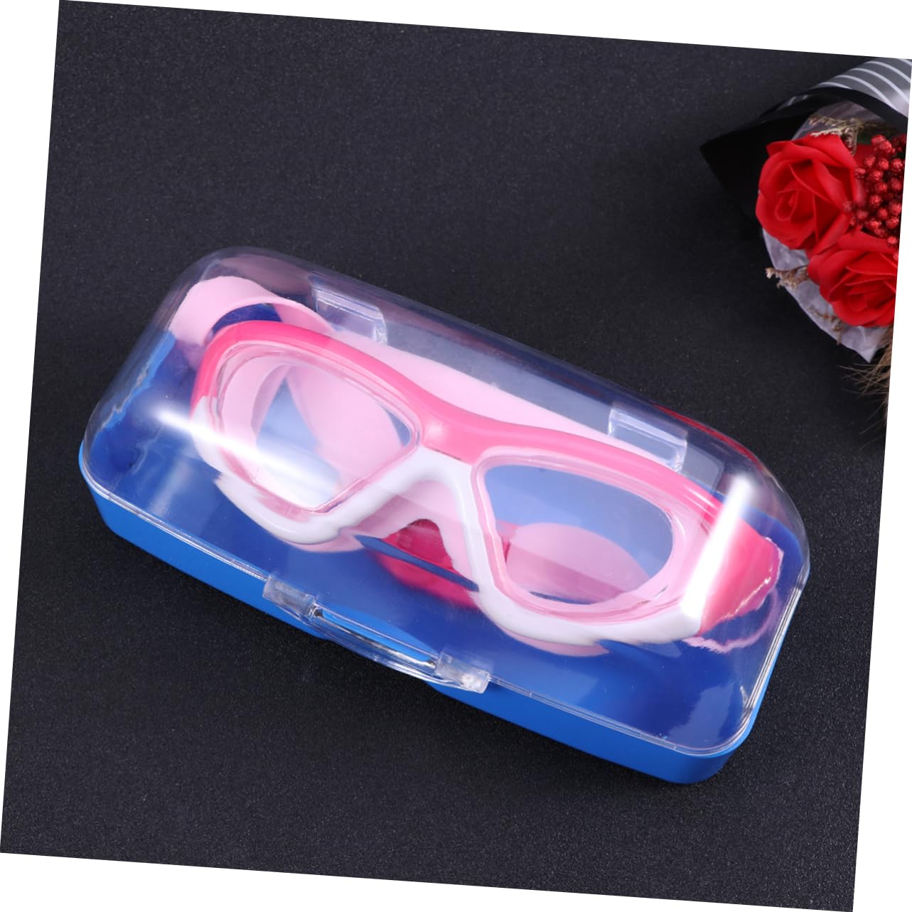 HANABASS UV-Schutz-Schwimmbrille kinder schutzbrille kinderschutzbrillen Kinder Schwimmbrille Taucherbrille Schutzbrille für Kinder Antibeschlag-Schwimmbrille Wasserdichte Schwimmbrille