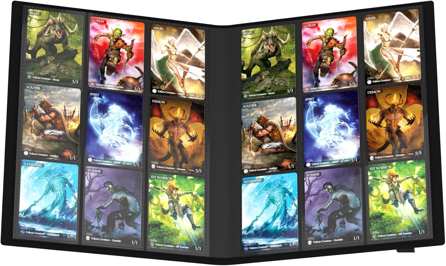 Ultimate Guard Flexxfolio | Trading Card Binder with 9 Side-Loading Pockets per Page | Up to 360 Cards | Black, Sturdy Card Collection Album designed for Double-Sleeved TCG Cards
