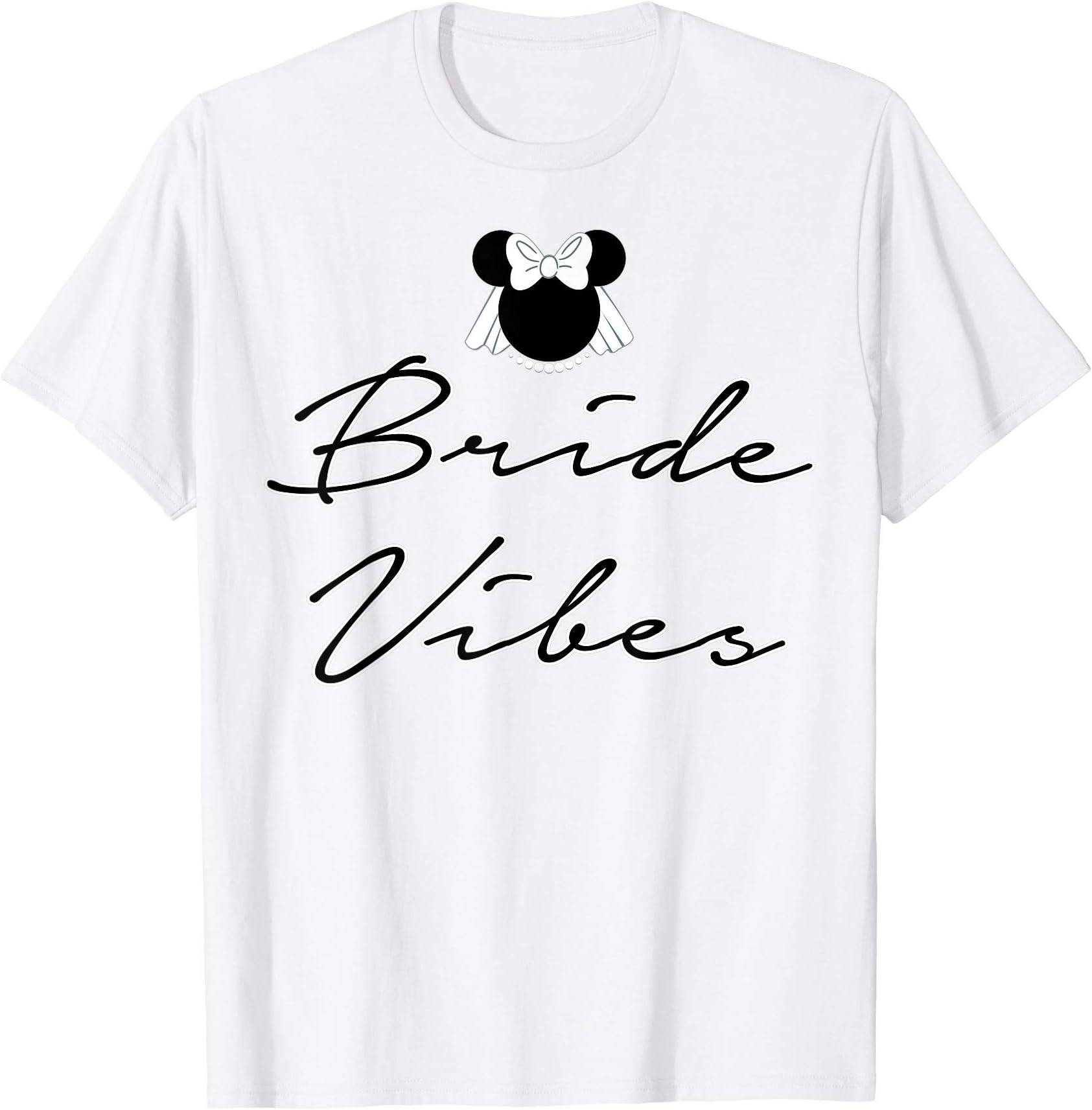 DisneyBridal Minnie Bride Vibes T-ShirtOEKO-TEX STANDARD 100