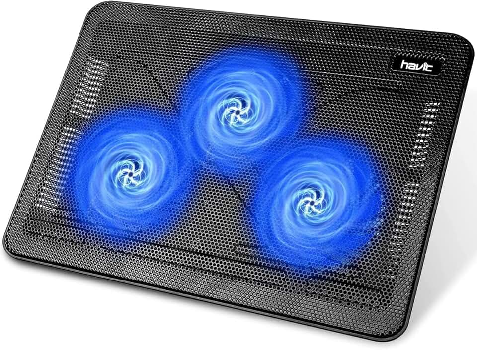 Amazon.co.uk: Laptop Cooling Pads & External Fans - Laptop Cooling Pads ...