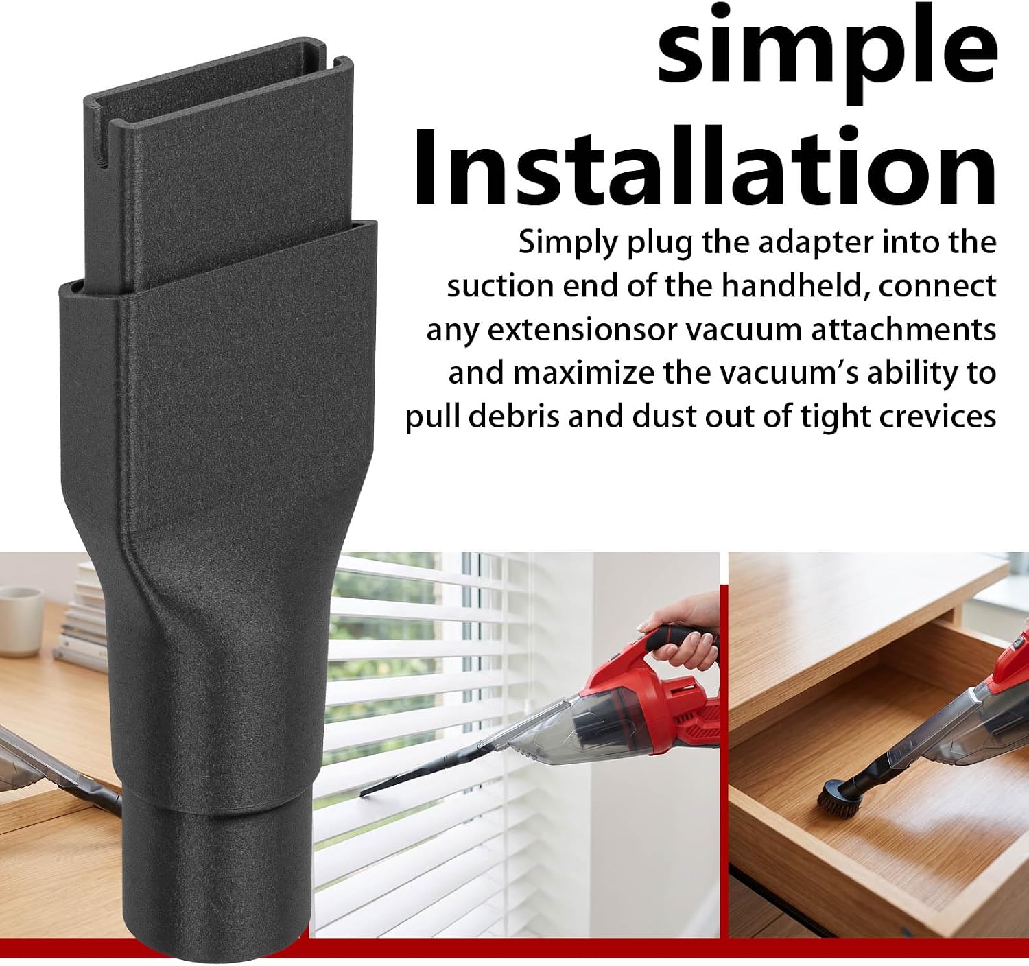 Universal Attachment Adapter Compatible with Craftsman V20 Vacuum image 5