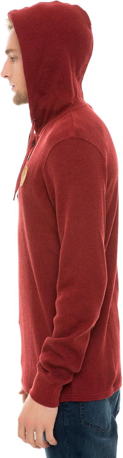 LRG Men's RC Thermal Pullover Henley Shirt