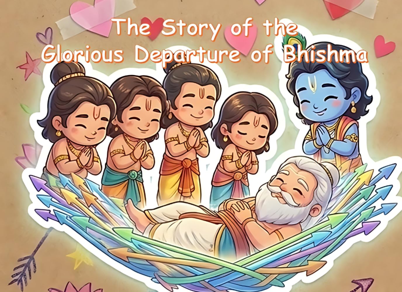 The Story of the Glorious Departure of Bhishma (Illustrated Adventures)