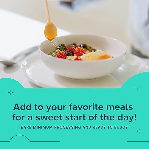 Miniatura 5 de Lazu "Raw" Mono Floral Manuka Miel 200+ MGO 8.82oz, 100% Nueva Zelanda