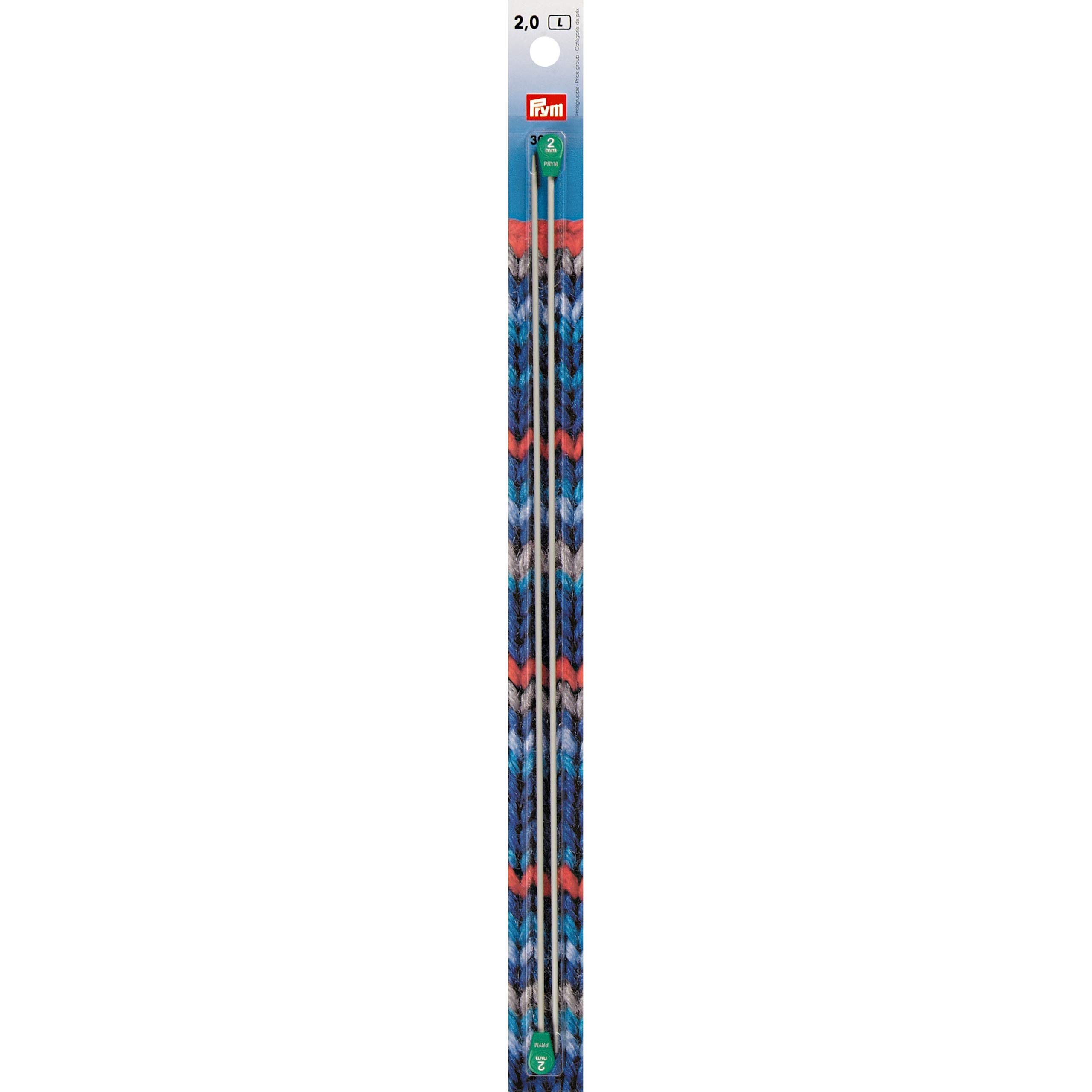 Prym Grey Jacket Knitting Needle, Aluminium, 2 Mm