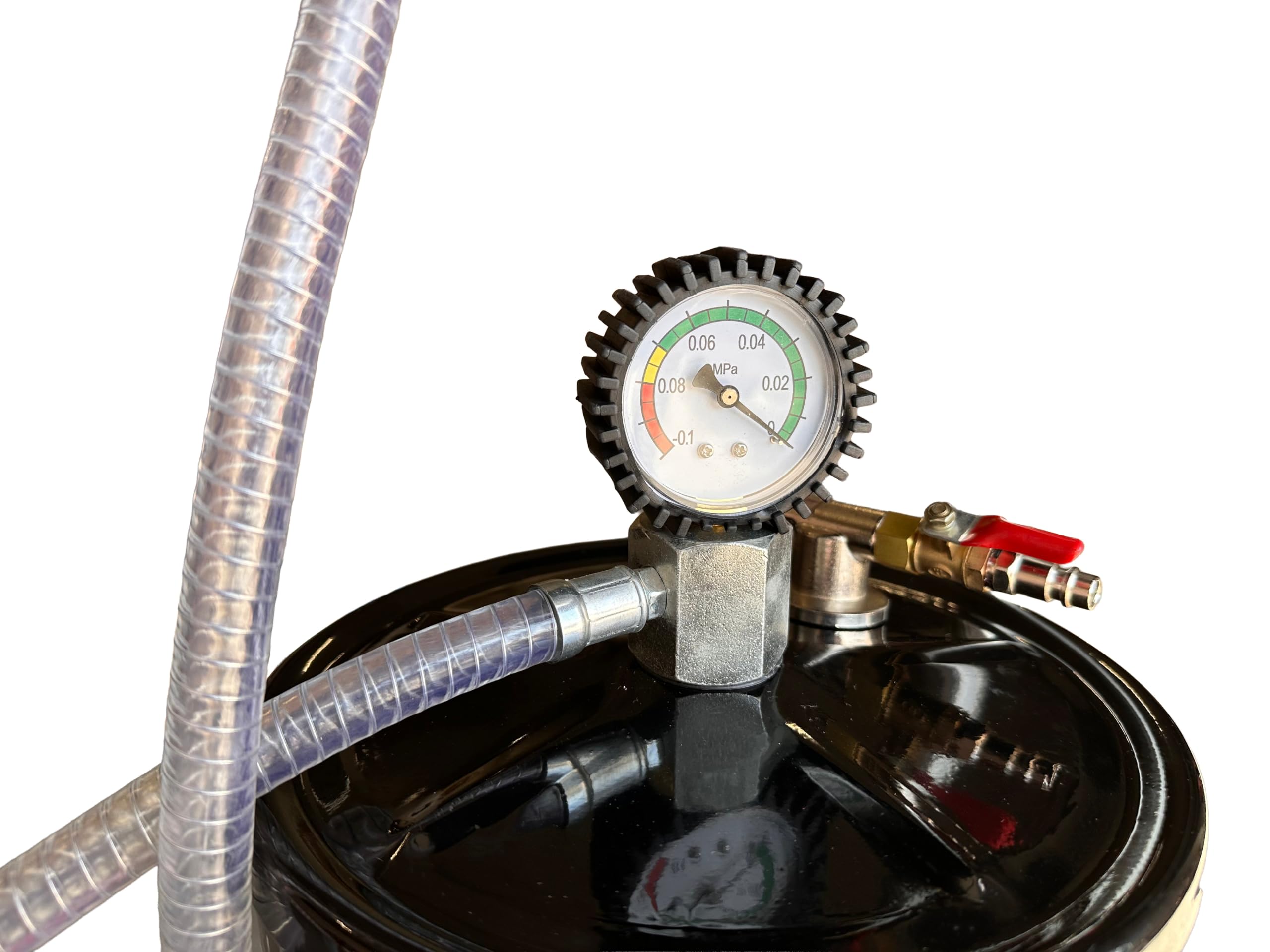 Aspiratore Pneumatico Olio esausto 80 Litri,recuperatore per Cambio Olio Motore