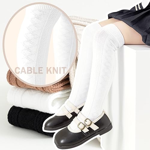 Miniatura 4 de Calcetines hasta la rodilla para bebé, 35 pares, calcetines hasta la rodilla, calcetines de algodón sin costuras, calcetines de tubo unisex para