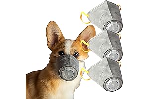 Dog Filter Muzzle, Anti-Dog-Gas Mask For Outdoor Activities