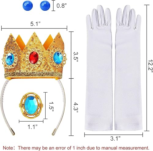 Miniatura 9 de MoeLoli Gorro de pelo + peluca larga y lisa de color amarillo limón melocotón, pelucas de princesa para niños y niñas, peluca de princesa para