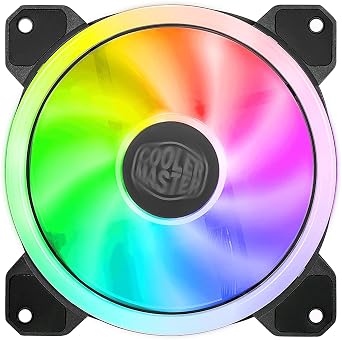 MF120 S3 ARGB Cabinet Fan, Triple Loop ARGB Lighting, Air Balance Fan Design MF120 S3, 120mm