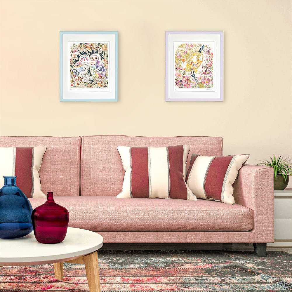 Amazon.co.jp: 絵画 平石 智美 うさぎとアネモネ インテリア 壁 に飾る