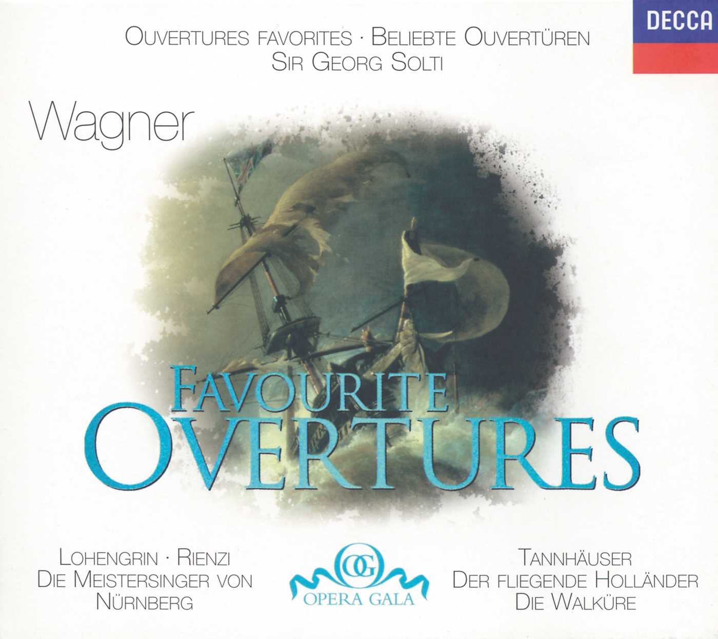 Wagner: Favourite Overtures / Sir Georg Solti [Audio CD] SOLTI / VIENNA PHIL ORCH; WAGNER,RICHARD; SOLTI,GEORG and VIENNA PHIL ORCH