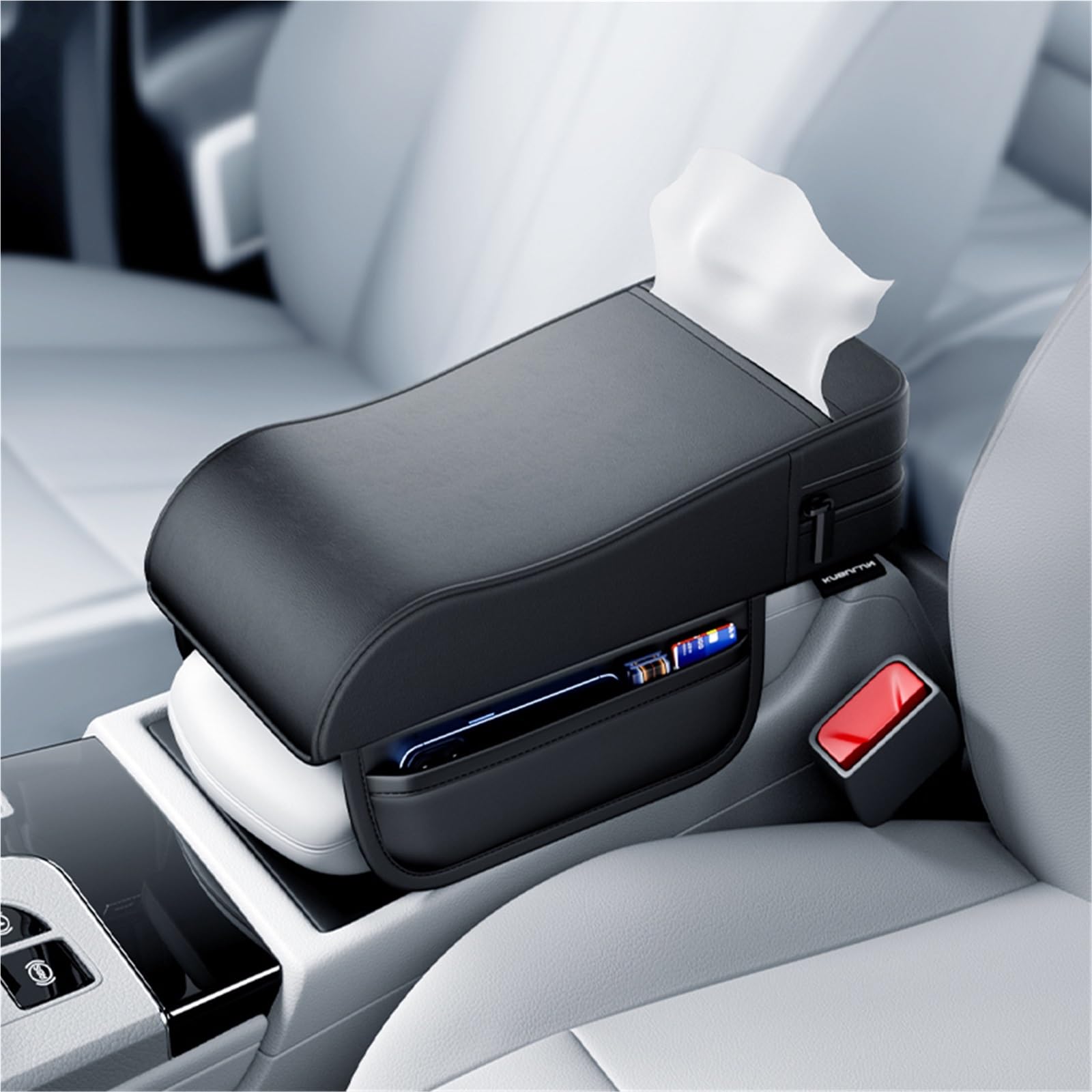Podkładka Wzmacniająca Do Podłokietnika Samochodowego Uniwersalna Podkładka Pod Podłokietnik Samochodowy Auto Central Premium Elbow Rest Schowek Ochronny Podłokietniki samochodowe