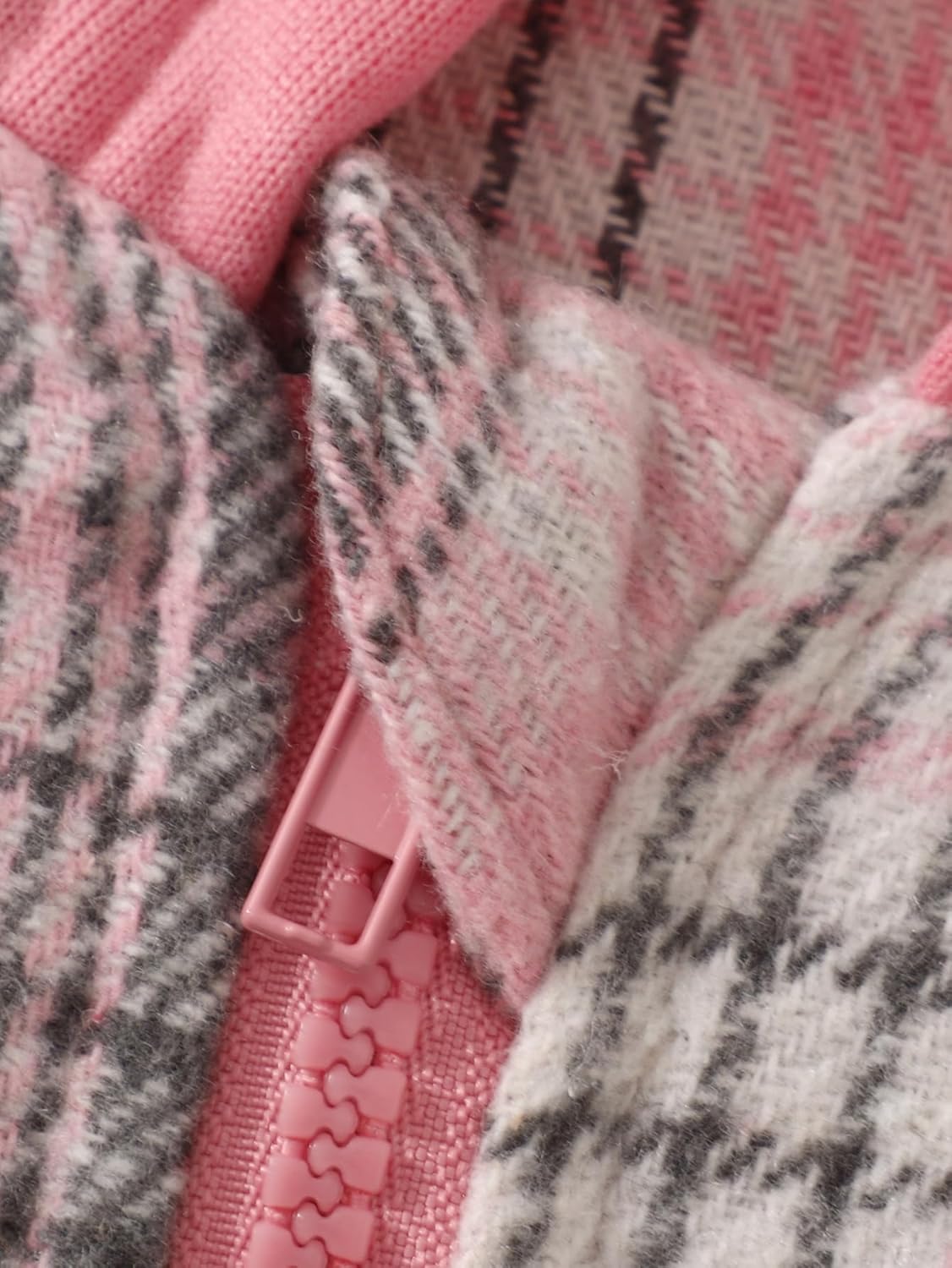 Girls' Sweatsuit 2 Piece Printed Button Down Hooded Sweatshirts and Jogger SweatPants Set 3-12Y - Image 5