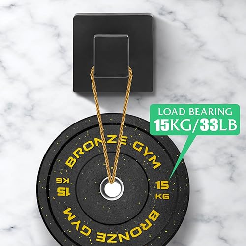 Miniatura 3 de Ganchos para toallas, gancho para bata, gancho para abrigos, acero inoxidable, resistente, para baño, cocina, dormitorio, paquete de 2 unidades,