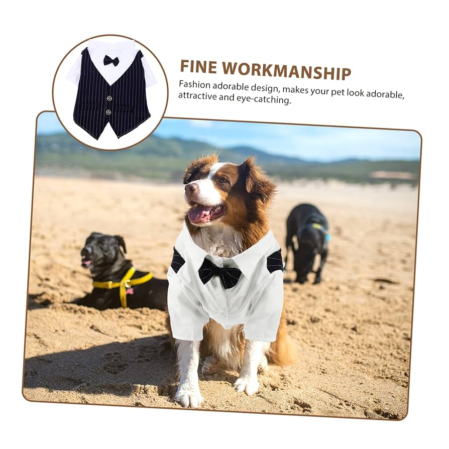 ペット スーツ フォーマル 猫 シャツ 犬 ウェディング コスプレ XL ペット スーツ フォーマル 猫 シャツ 犬 ウェディング コスプレ