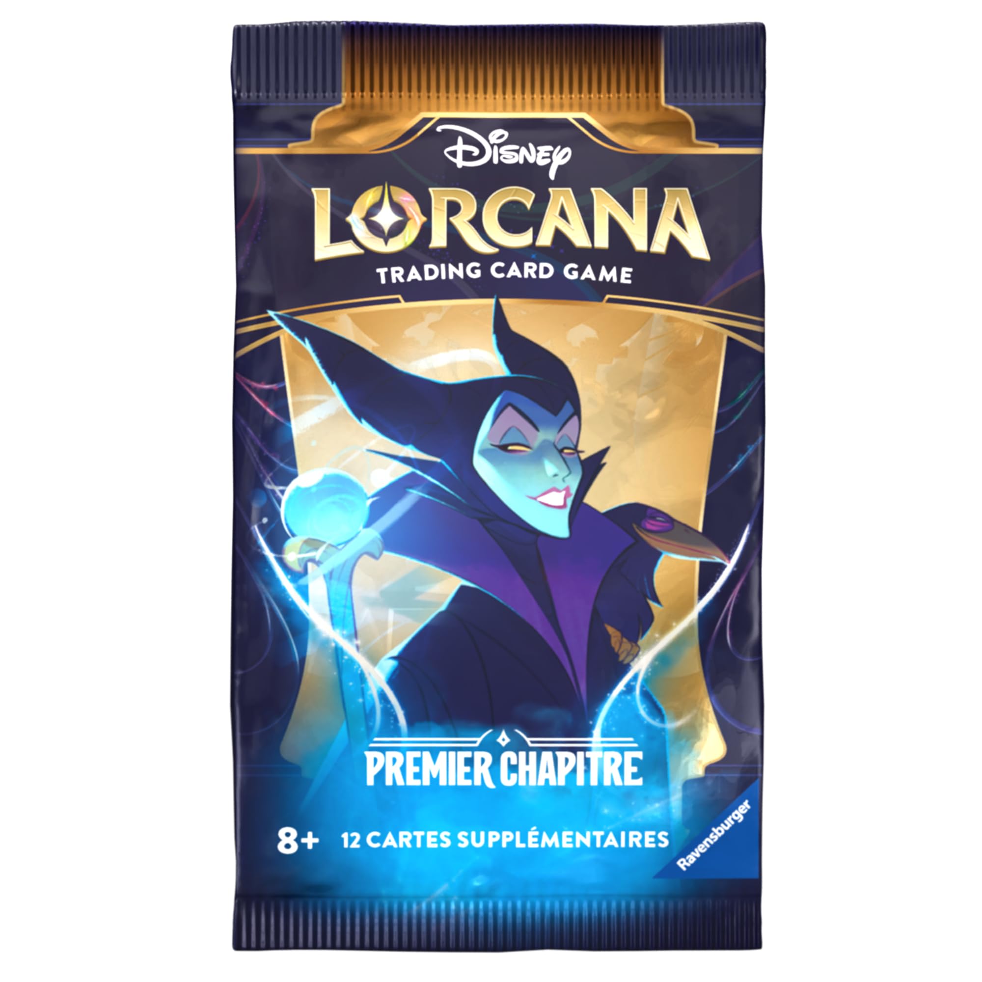 Ravensburger - Disney Lorcana : Premier Chapitre - Jeu de Carte à Collectionner - Pack de 24 Booster - Dès 8 Ans - 12 Cartes par Booster - Version Française