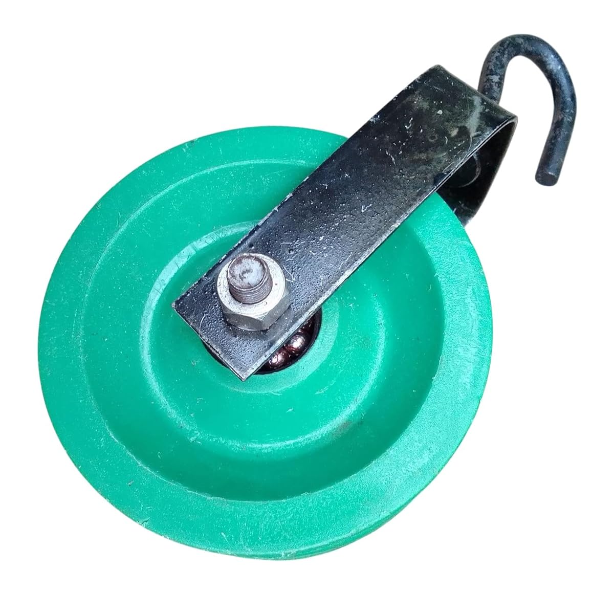 Spicado Traders Simple Ball Bearing Pulley for Lifting Rope Exercise Well Home