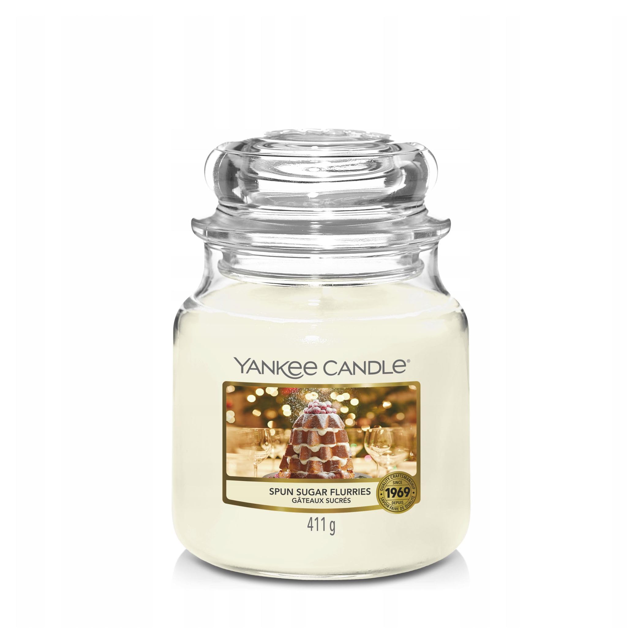Yankee Candle Classic Medium Jar - Spun Sugar Flurries