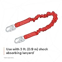 Vista 7 de 3M Protecta 5000003 - Agarradera para cuerda de poliéster y polipropileno de 5/8 pulgadas, color plateado