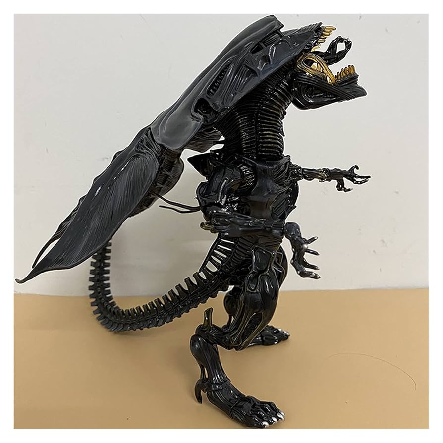 エイリアンフィギュア メタル製 約30cm Amazon.co.jp: アクションフィギュア フィギュアクイーン