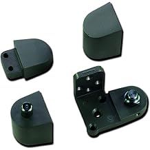 Pacific Doorware US Aluminum Style Storefront Door Pivot Hinge Duronotic Bronze, Left Hand