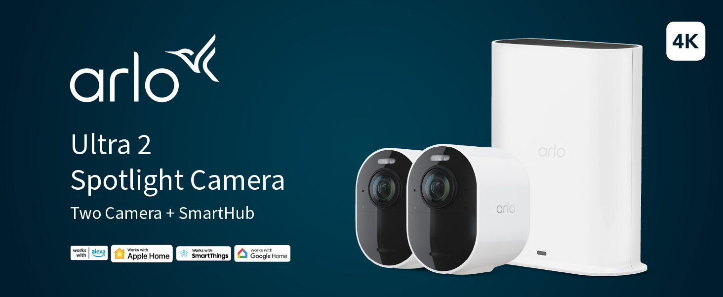 Amazon.com : Arlo Ultra Security Camera 4K HDR (2nd Gen, 2020