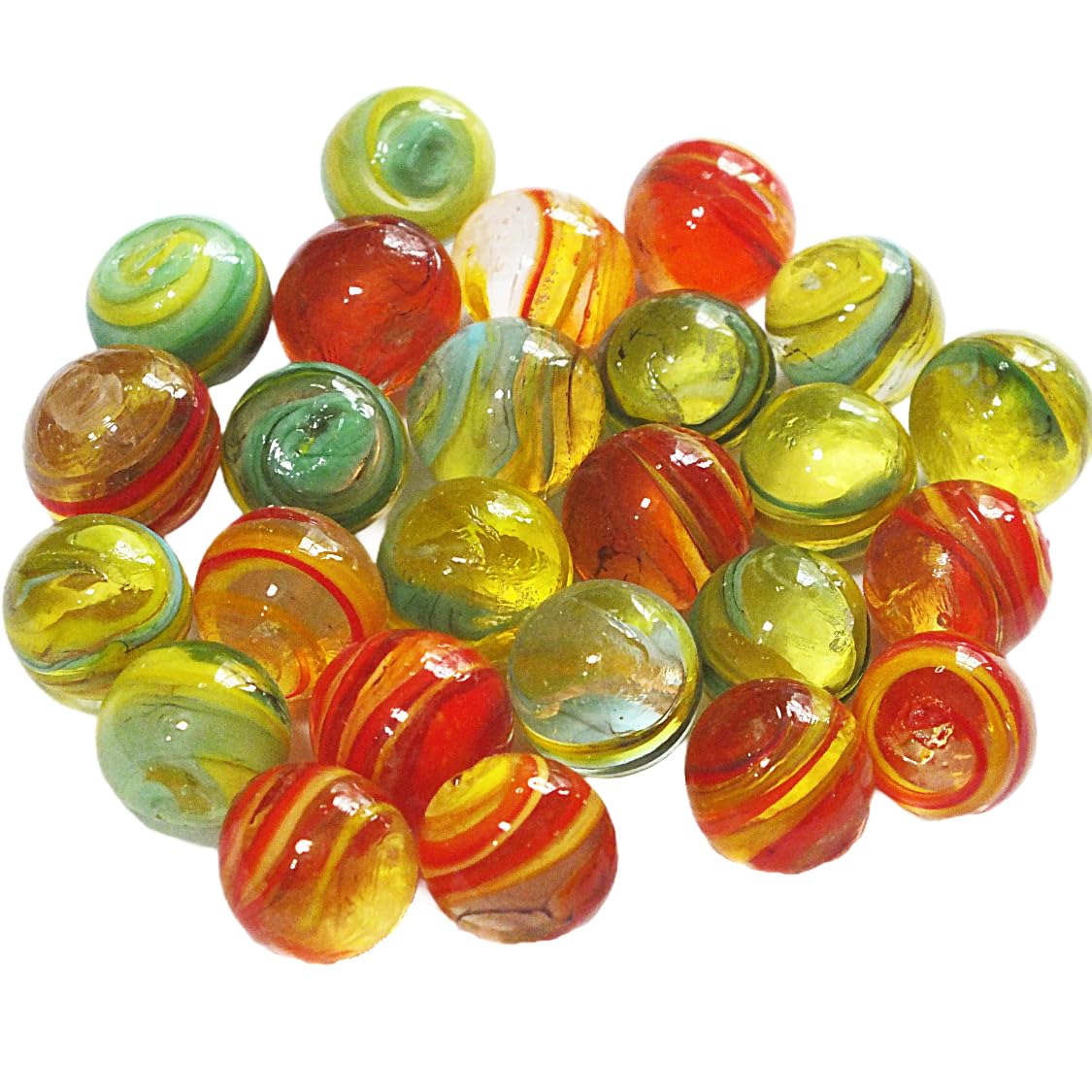 25 szklanych kulek - 16 mm kulki