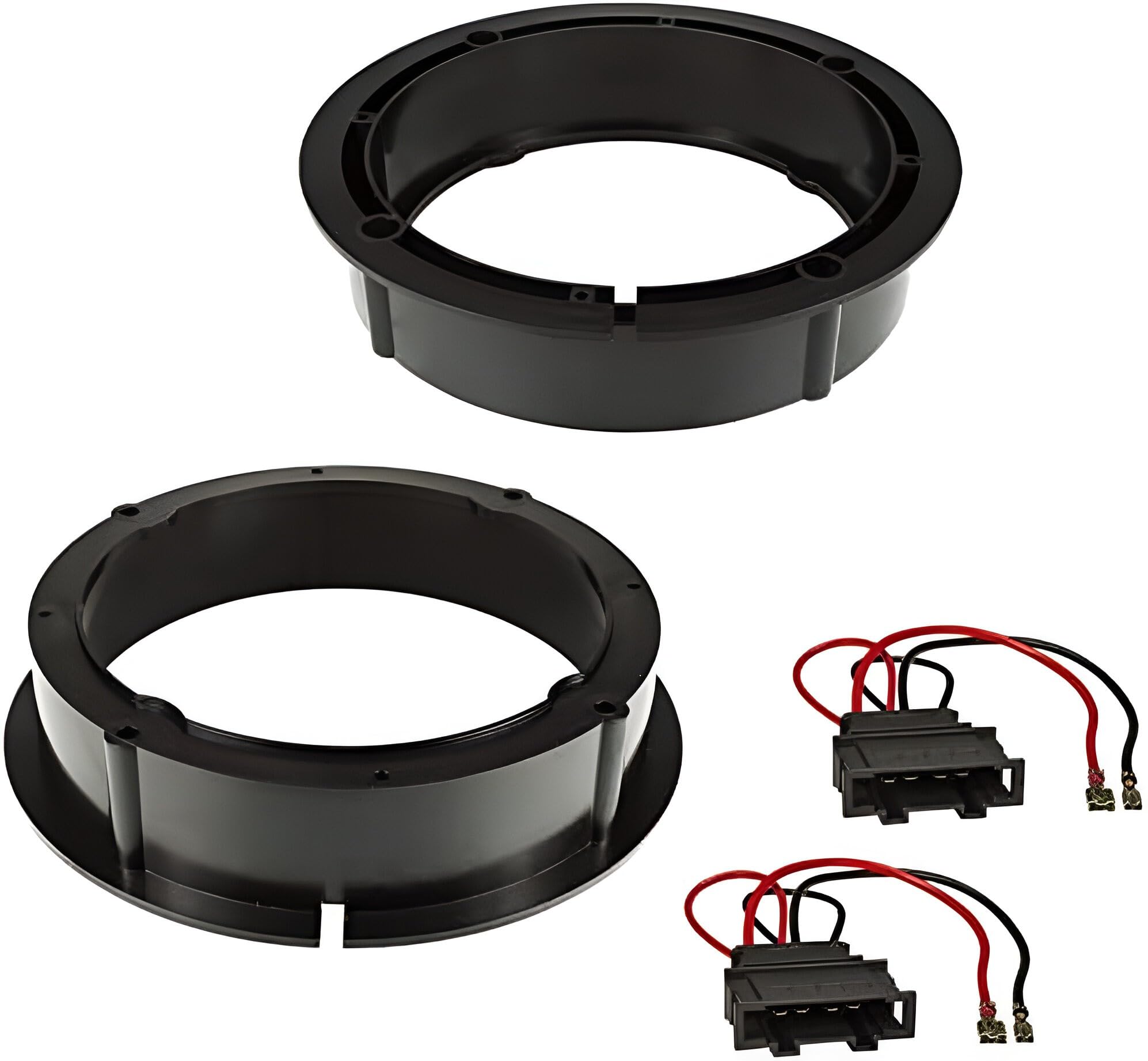 Sound-way Kit Altavoces con adaptadore y cables compatibles con Volkswagen Golf IV/Bora/Passat 16,5 cm 120 watt