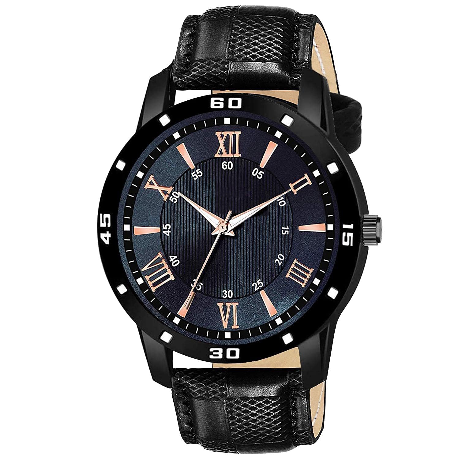 casera Leathers Strap Multi Color Analog Wrist Watches for Boy and Men (Black) (B0C9JKHDFW) Amazon Price History, Amazon Price Tracker