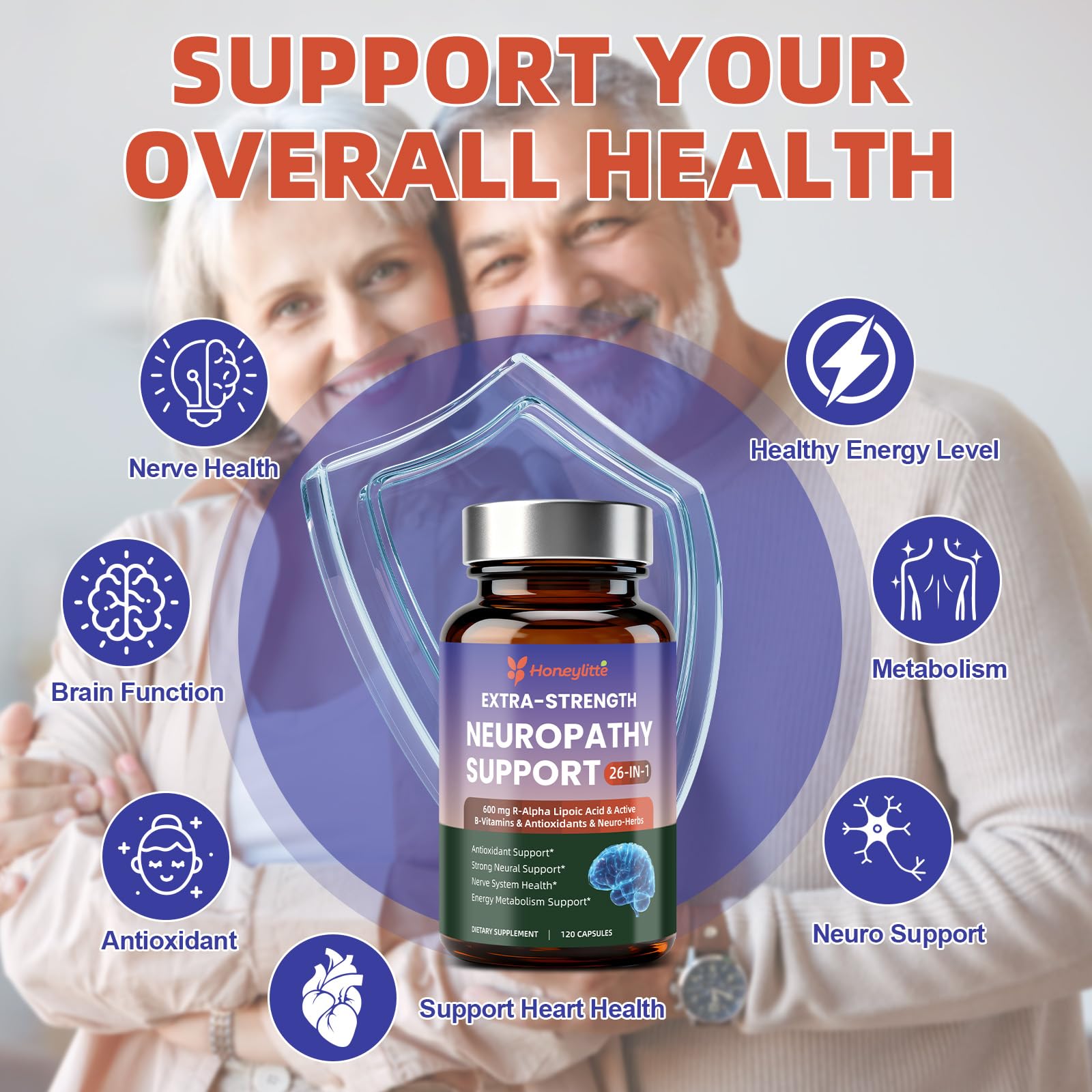Alpha Lipoic Acid 600mg, Neuropathy Supplements for Nerve Health — Amazon image 6