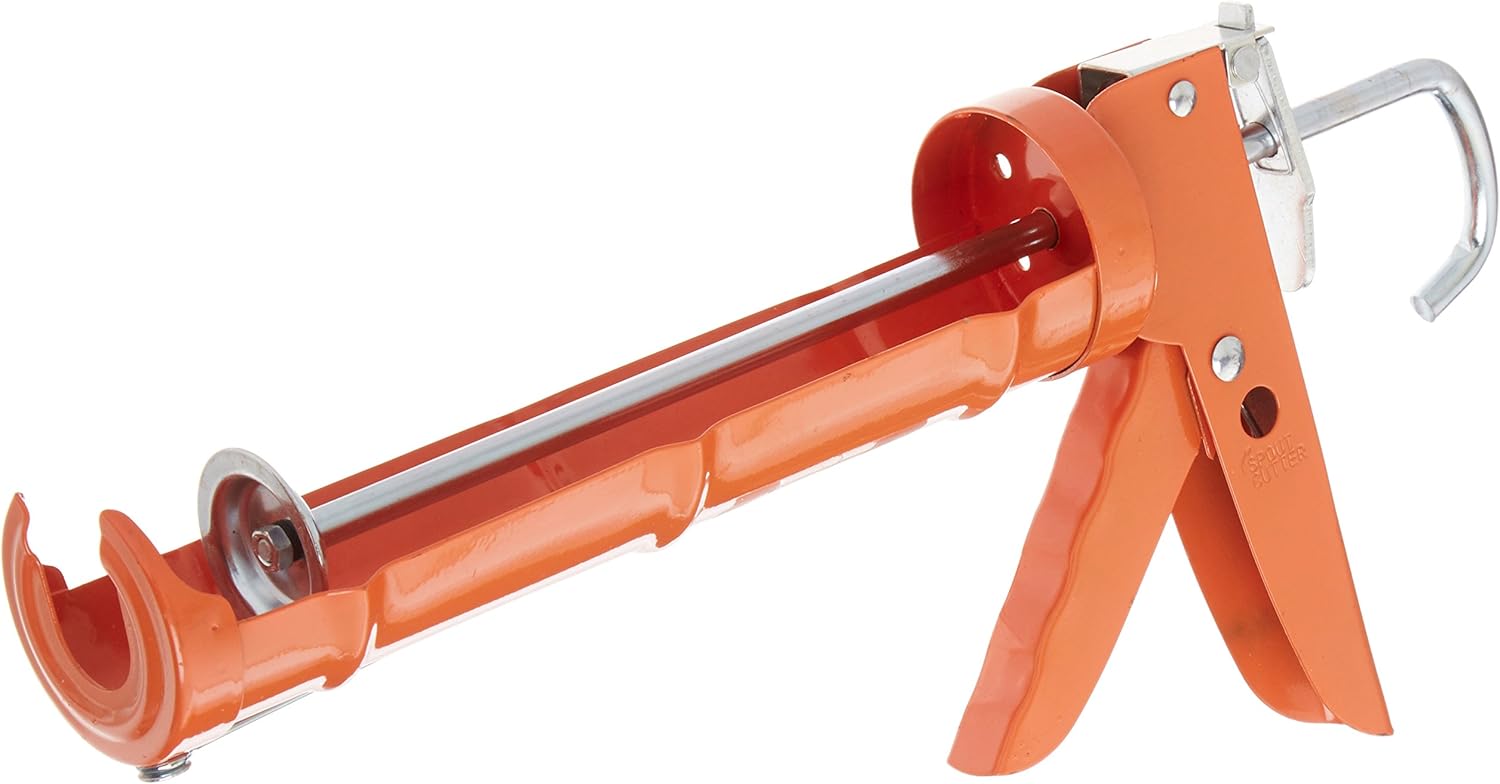 MERIT PRO 161865 00270 10 oz. Smooth Rod No Drip Caulk Gun Hand Caulking Guns