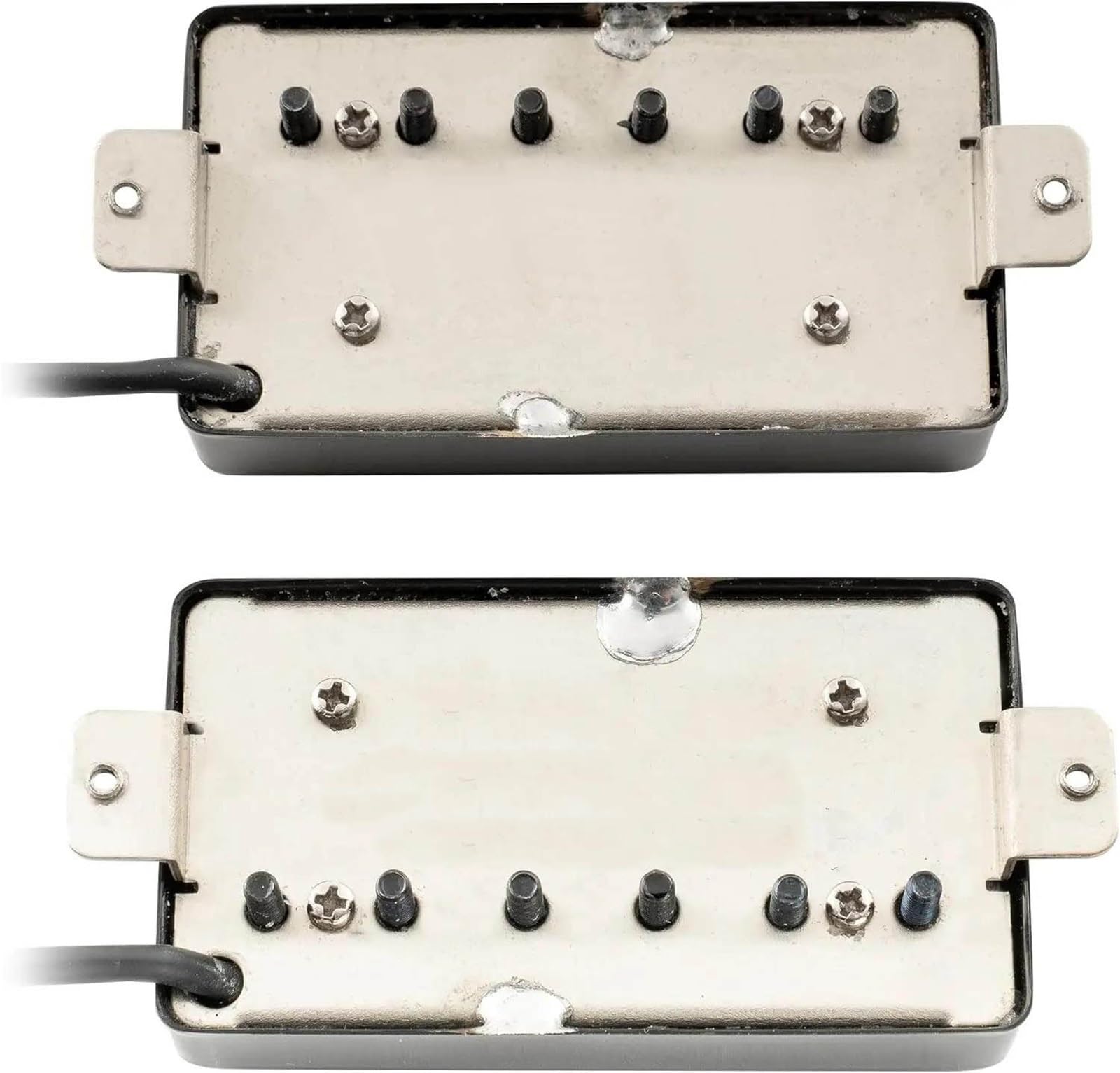 Przetwornik Do Gitary Elektrycznej Zestaw Do Odbioru | Zestaw przetworników Alnico 5 Covered Standard Humbucker przy mostku do gitary elektrycznej w kolorze czarnym(Black Set)