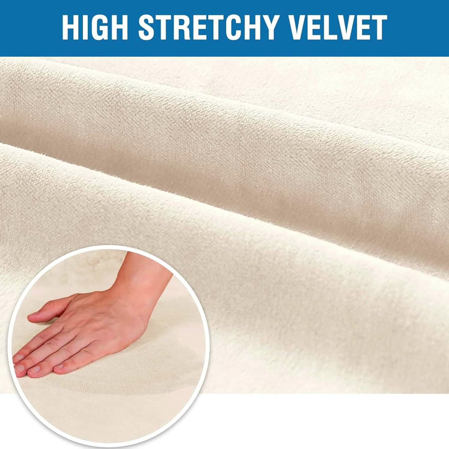 Velvet French Country Dining Chairs Cover Set of 6/4/2, Round Back Dining Chairs Slipcovers Farmhouse Chair Protector Cover (Coffee,6 Pack)