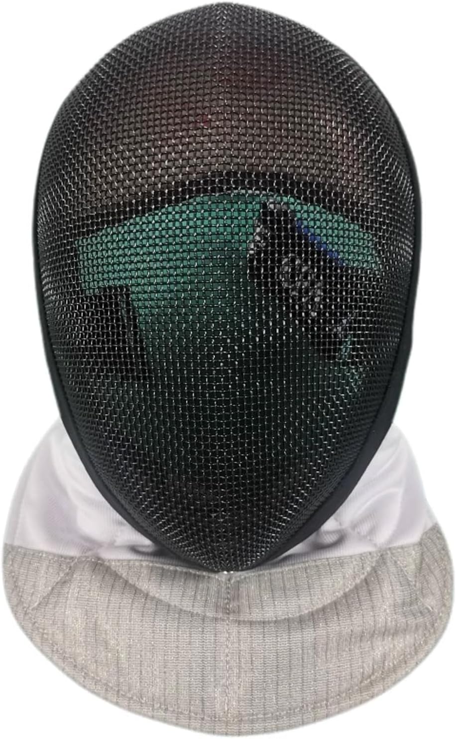 Fencing Helmet，Fencing Masks，Professional Fencing Helmet，CFA New Regulations Certify 900N, Fencing Protection, Equipment Training Accessories Facial Protection(Gray,X-Large)