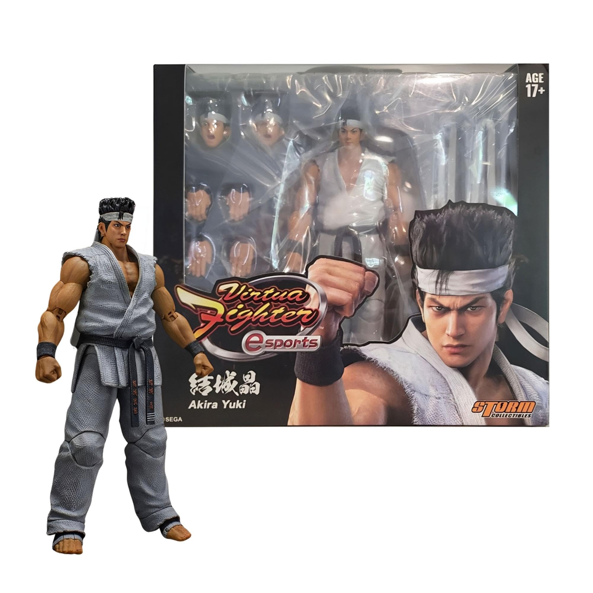 Virtua Fighter 5 - Akira Yuki, Storm Collectibles 1/12 Action Figure, Multi, (STM87213)