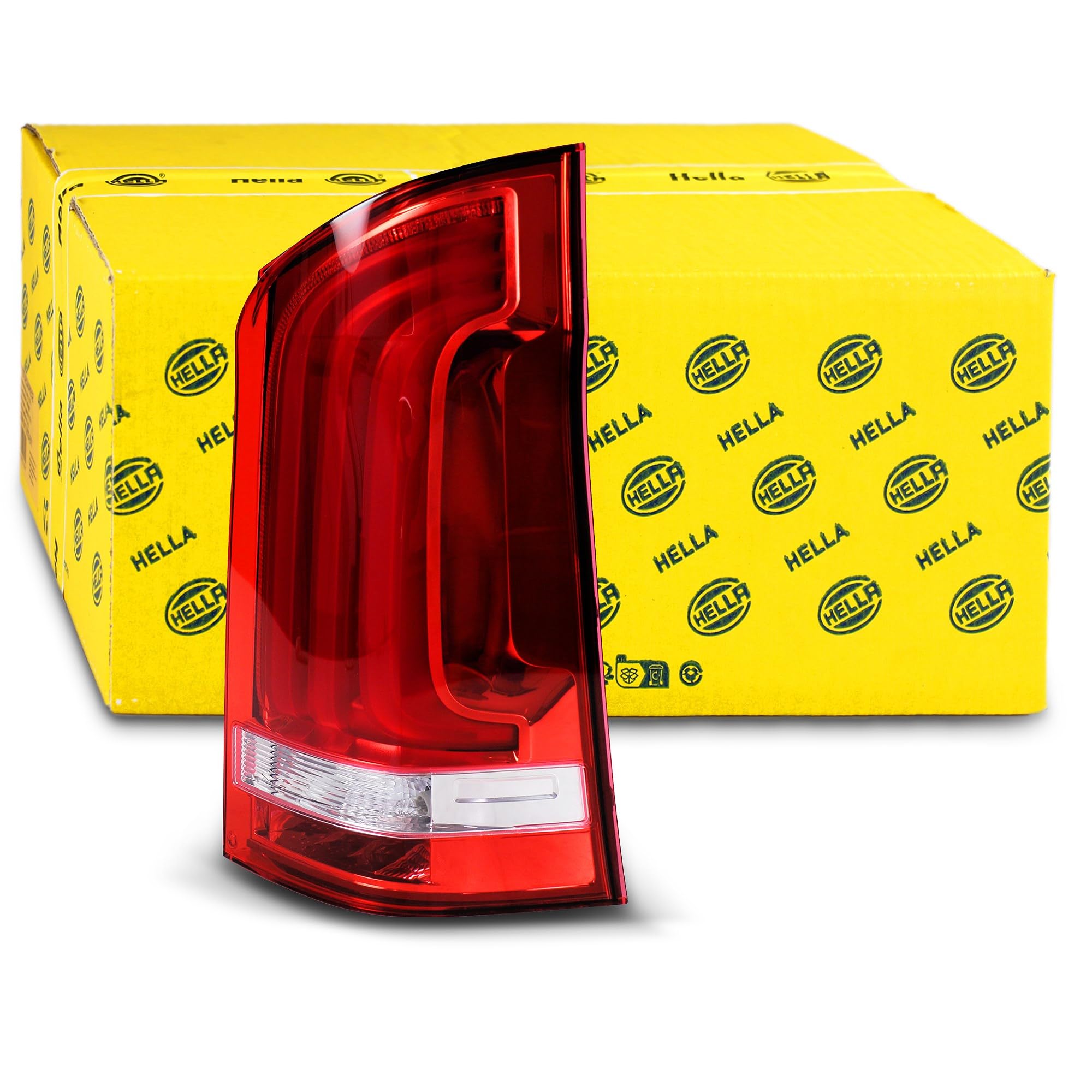 HELLA 2Sk 011 813-221 Feu Arrière - Led - Ece/Ccc - Pour Circulation À Droite/Pour Circulation À Gauche - Droite