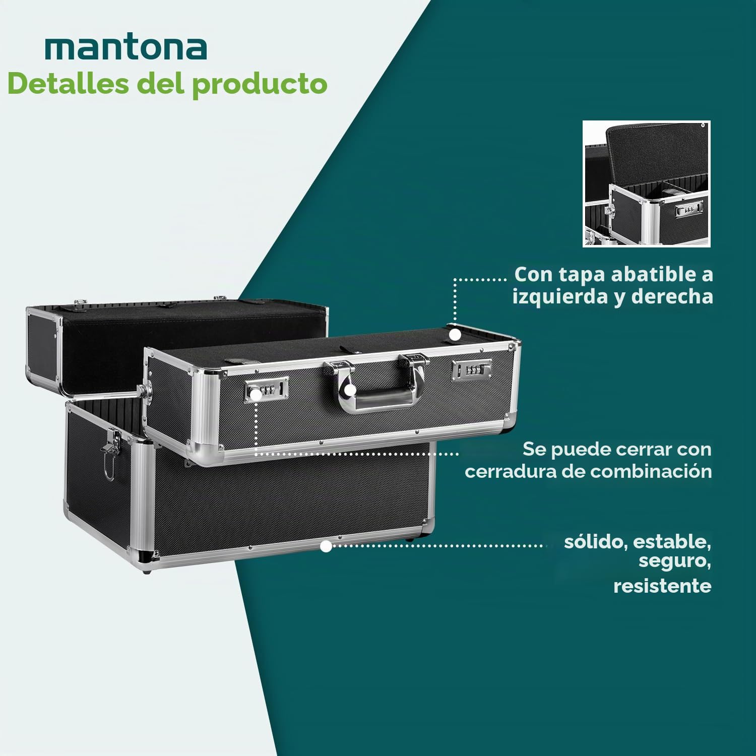 Mantona Foto-Equipment-Koffer