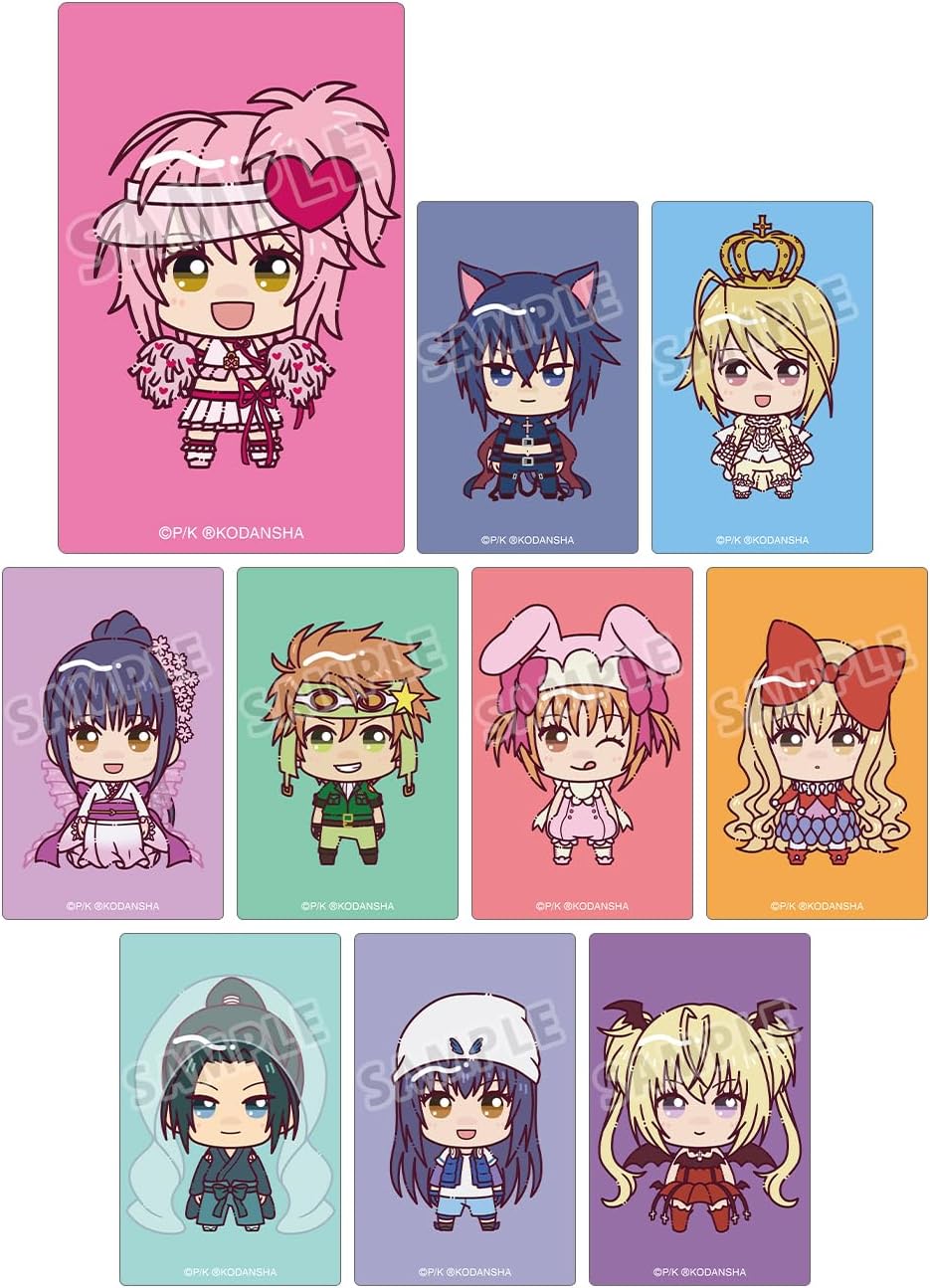 Shugo Chara! Trading Chokonto! Card Stickers, Box of 10