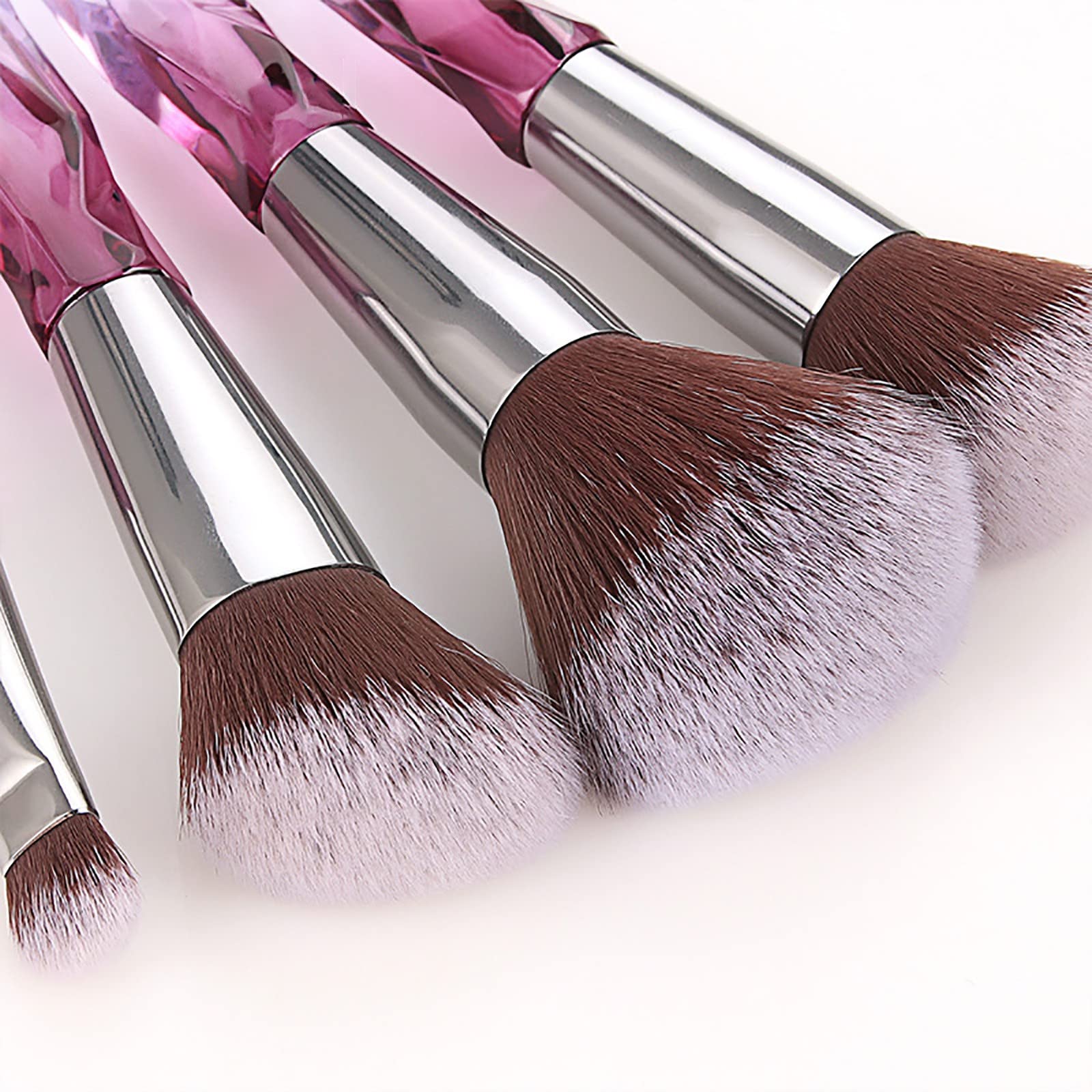 Make-up-Pinsel, hochwertige synthetische Concealer, Foundation, Puder, Lidschatten, Make-up-Pinsel, Scrunch-It-Pinsel(Purple-One Size)