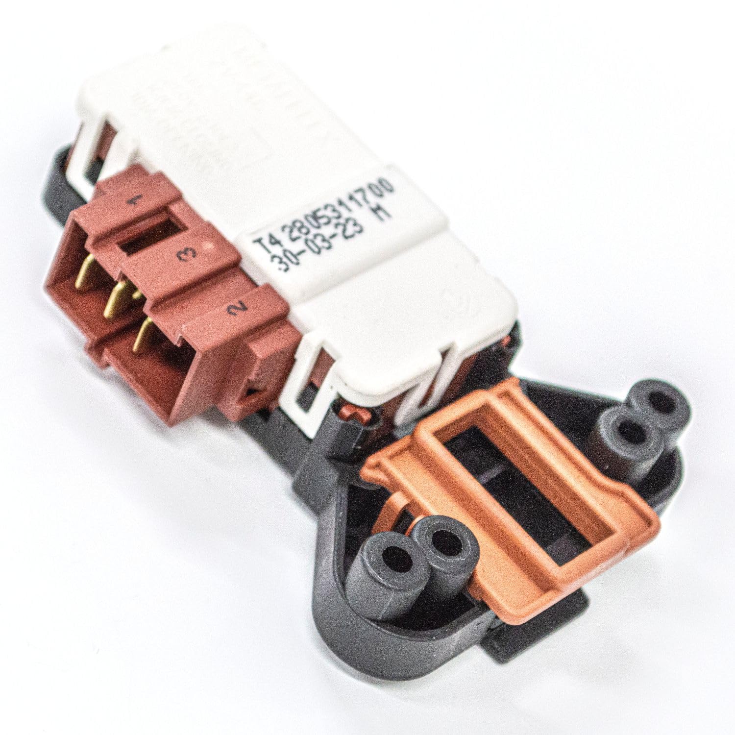 Serratura Elettrica Originale BEKO Per Lavatrici (Modello ZV-446 T3) - Ricambio Ufficiale Con Codice 2805310800/1700/1600 - Foto 7