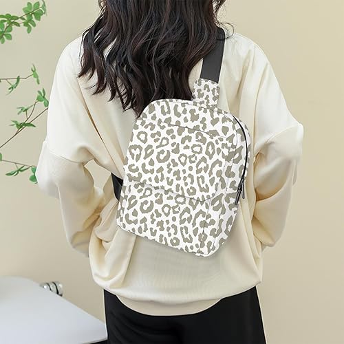Miniatura 6 de Bonita bolsa pequeña para cámara con fotógrafo, impermeable, compatible con Nikon Sony Lightweigth para mujeres o hombres (estampado de leopardo