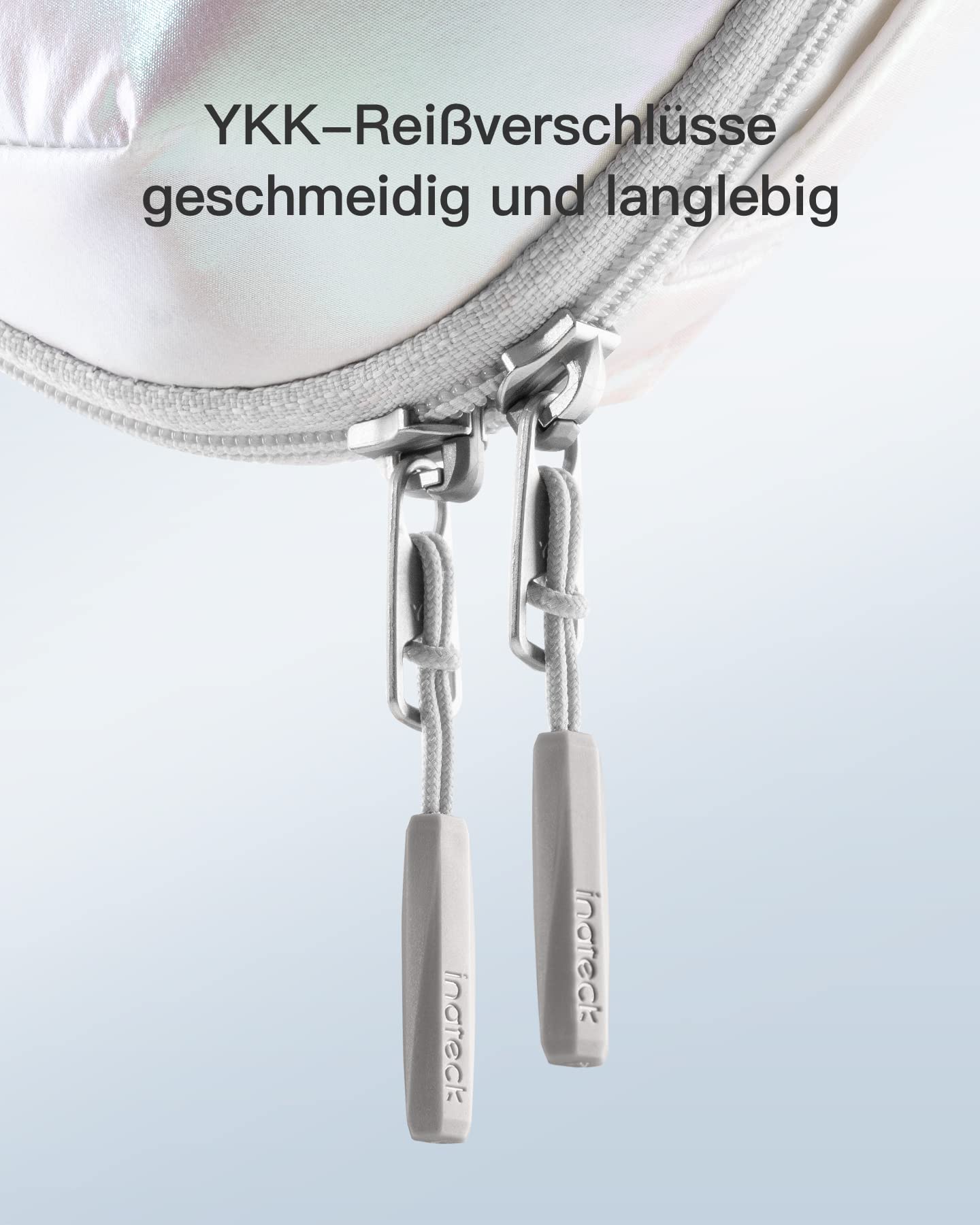Inateck Elektronik Case, Spritzwassergeschützte Zubehörtasche, USB Kabel Gadget Organizer Tasche, Reisefreundlich