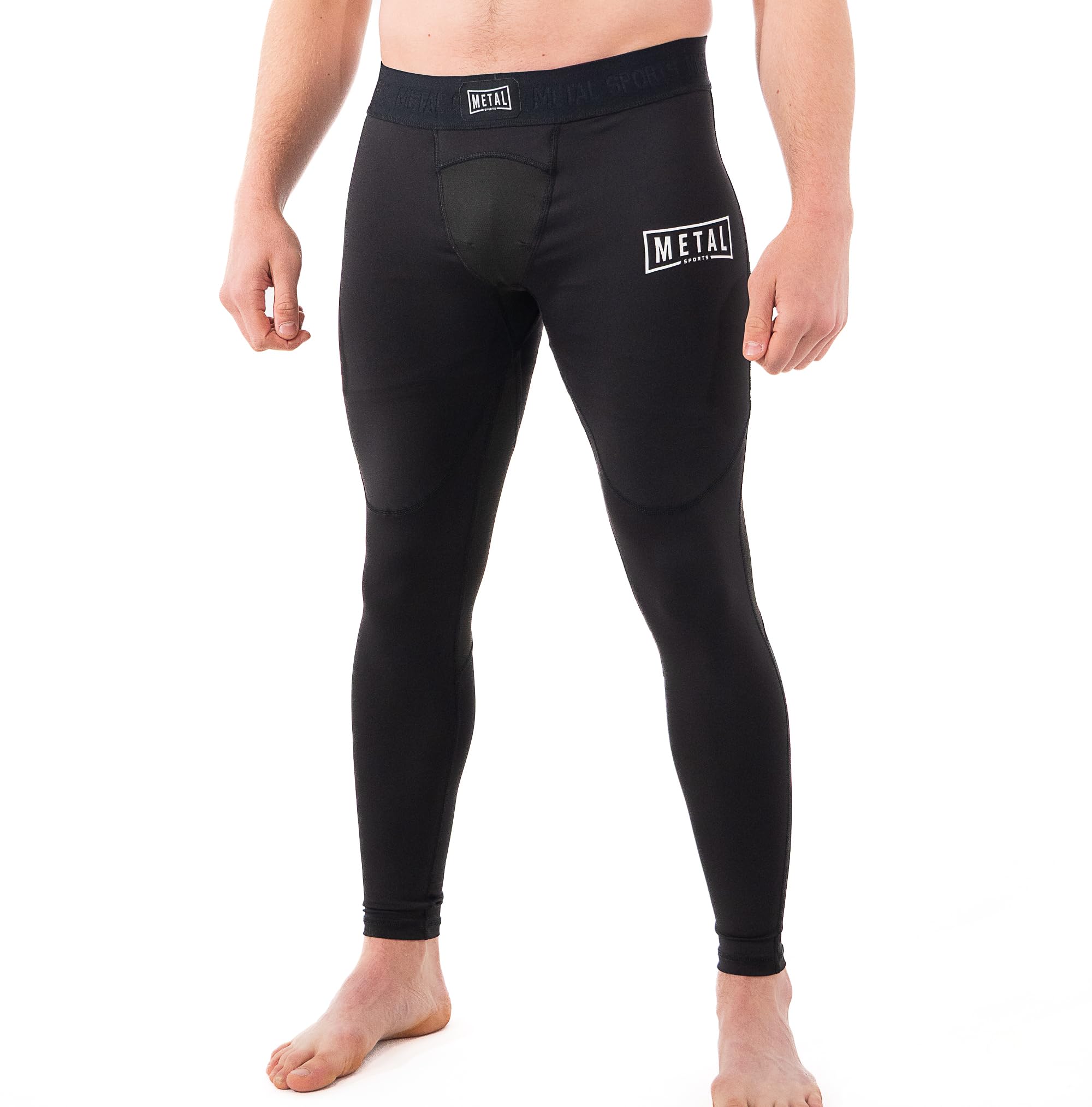 Metal Boxe Herren Noir Legging Homme Xs