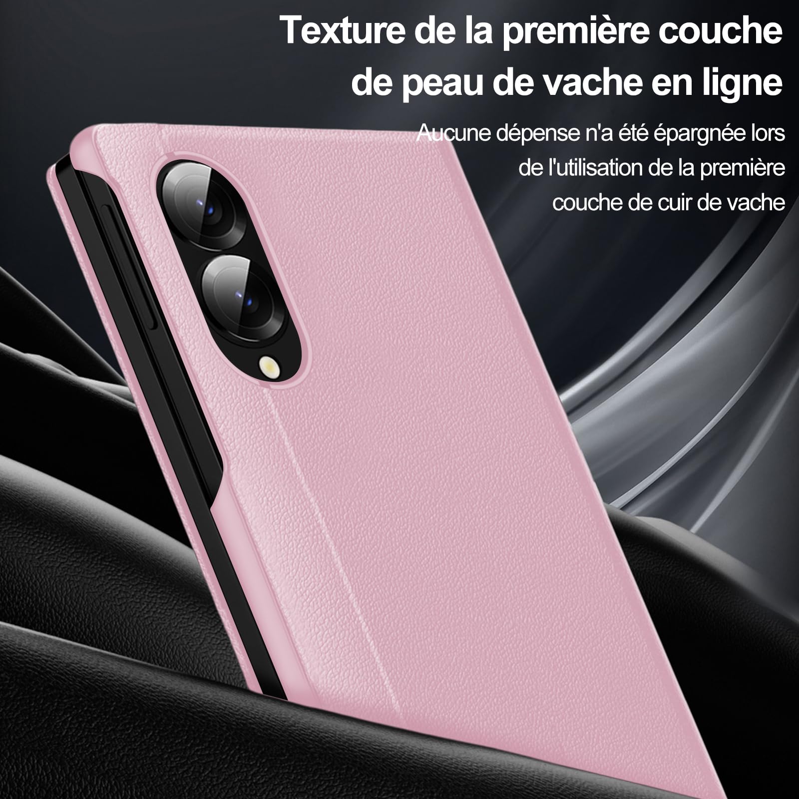 Cover per Samsung Galaxy Z Fold 8 Smart View con finestra intelligente