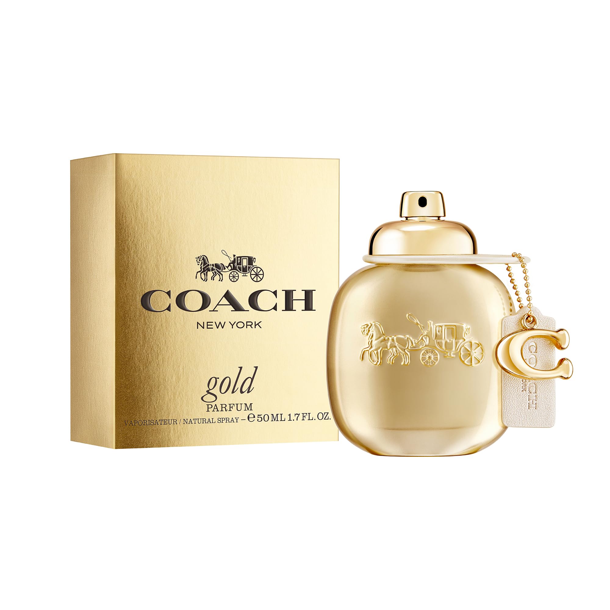 Coach Profumo spray da donna, oro, 50 ml