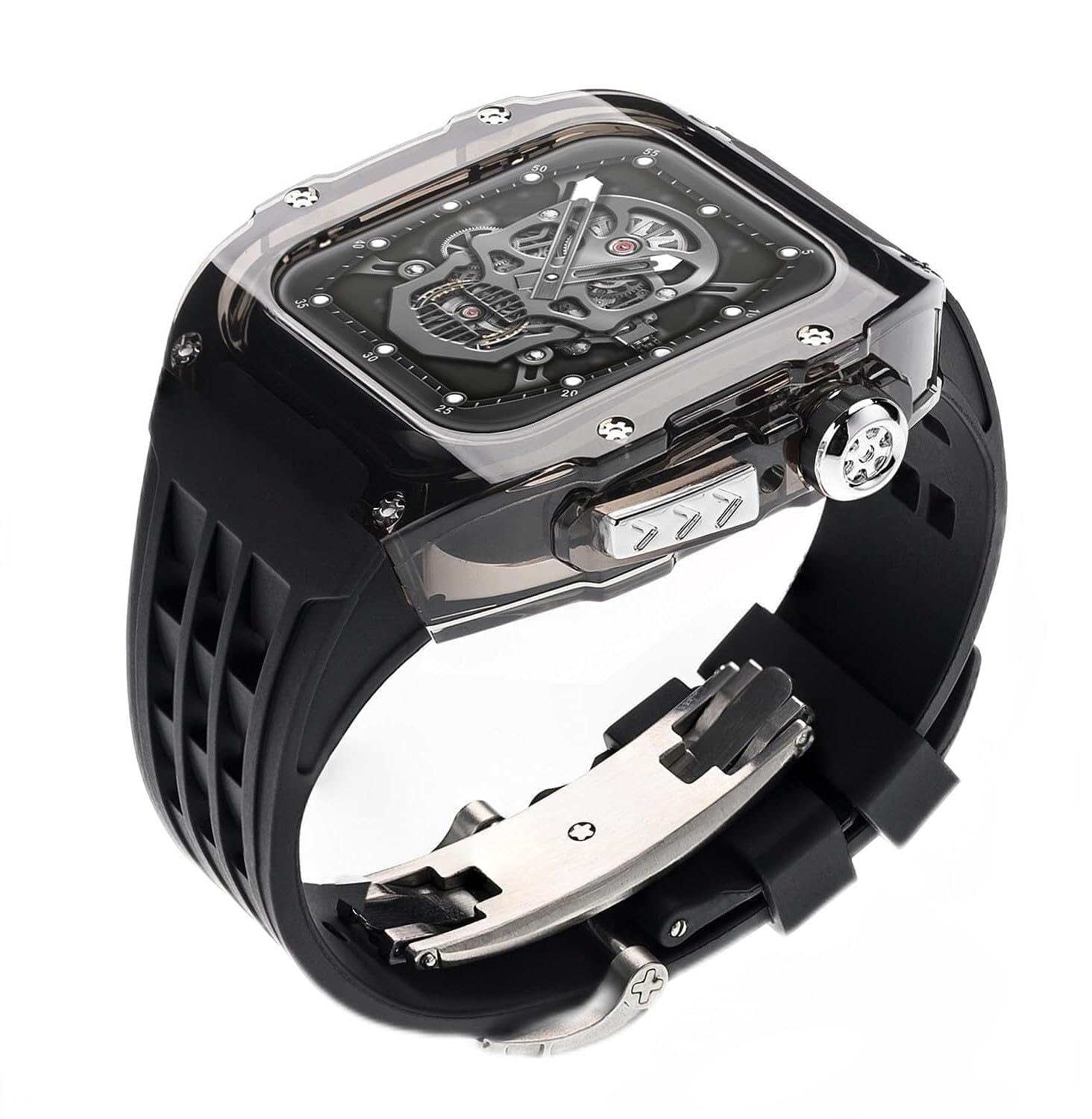 Protégez votre Apple Watch 45mm 44mm des rayures avec le kit transparent Ultra - 8