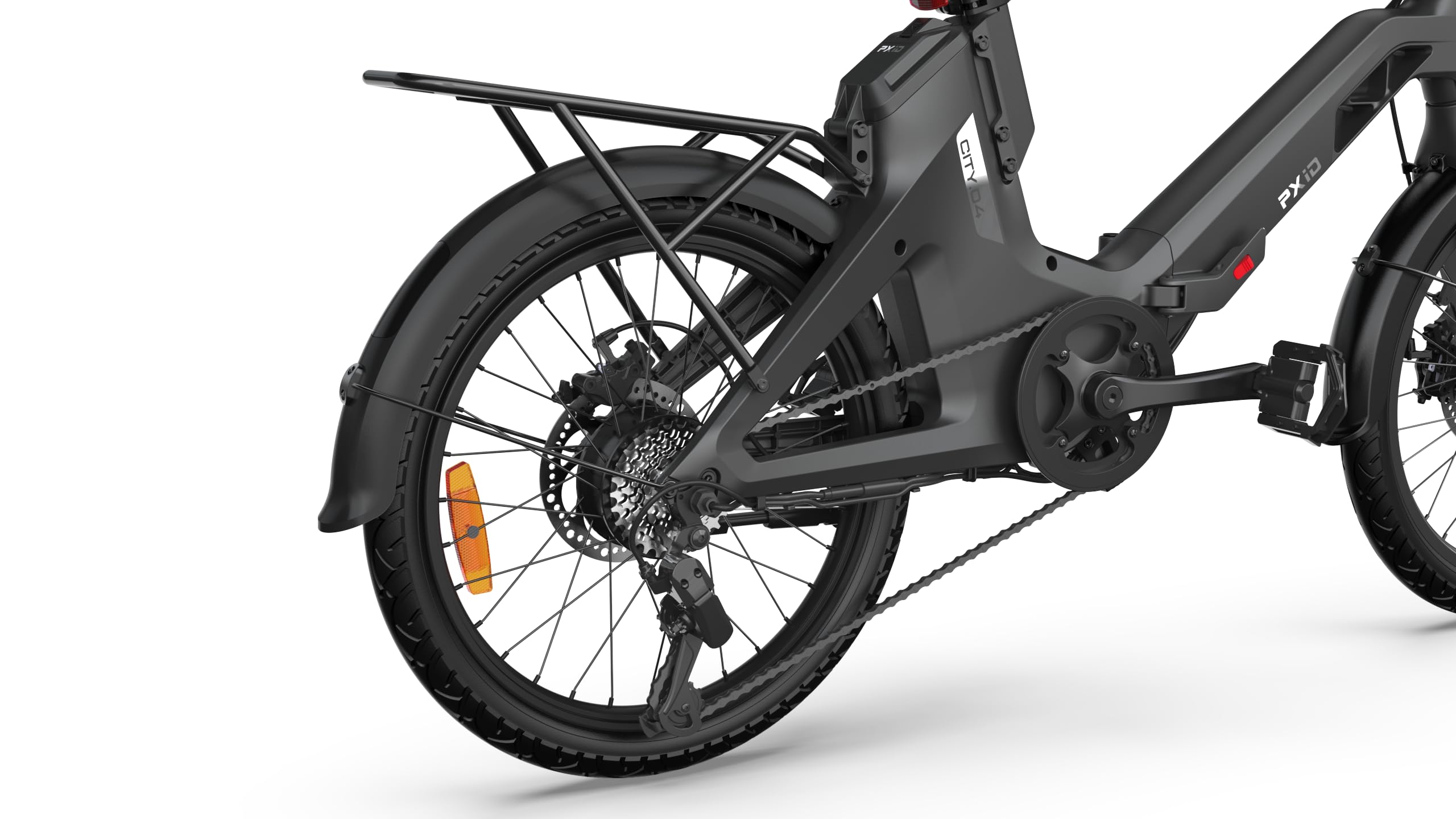 ATAA Vélo électrique pliable Bike City L 250 W, 20 pouces 36 V